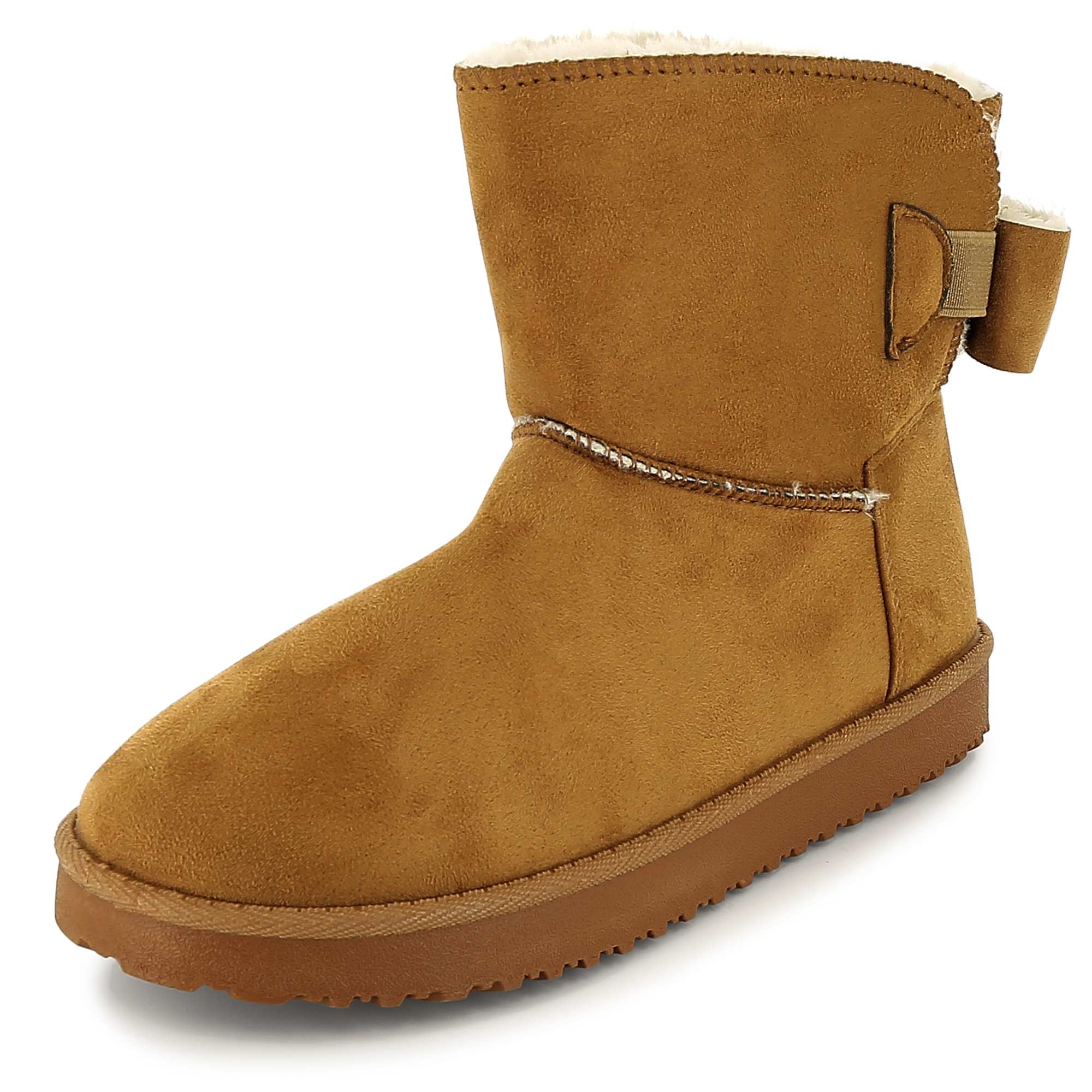 bottes fourrées noires femme