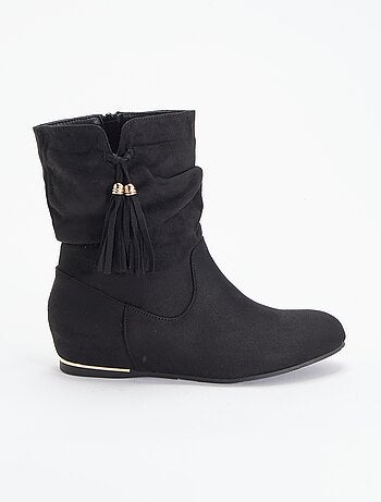 Boots en suédine