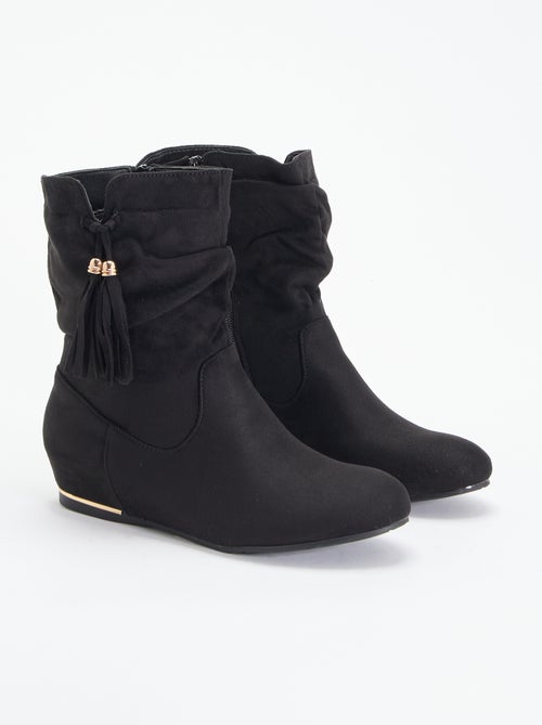 Boots en suédine - Kiabi Boots en suédine - Kiabi
