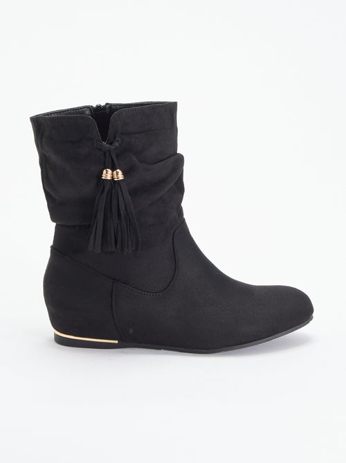 Boots en suédine - Kiabi Boots en suédine - Kiabi