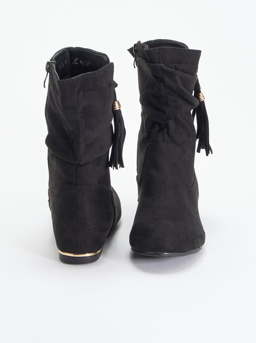 Boots en suédine - Kiabi Boots en suédine - Kiabi
