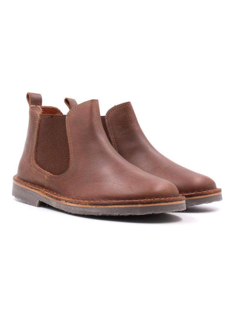 Boots Enfant - Boni Benoit Marron - Kiabi