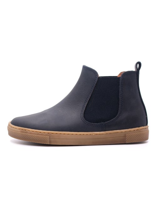 Boots Enfant En Cuir - Boni Kola - Kiabi