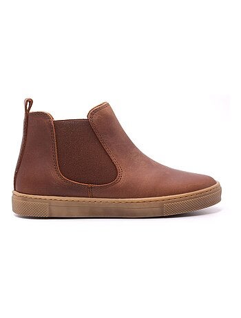 Boots Enfant En Cuir - Boni Kola