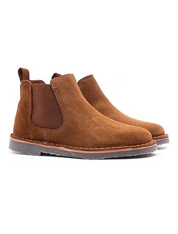 Boots Enfant En Daim - Boni Benoit