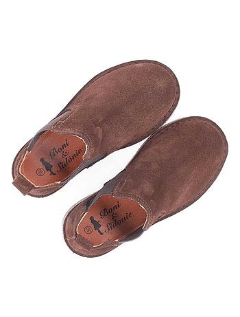 Boots Enfant En Daim - Boni Benoit