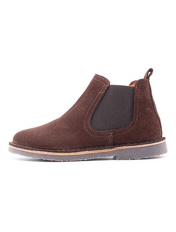 Boots Enfant En Daim - Boni Benoit