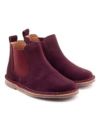 Boots Enfant En Daim - Boni Benoit