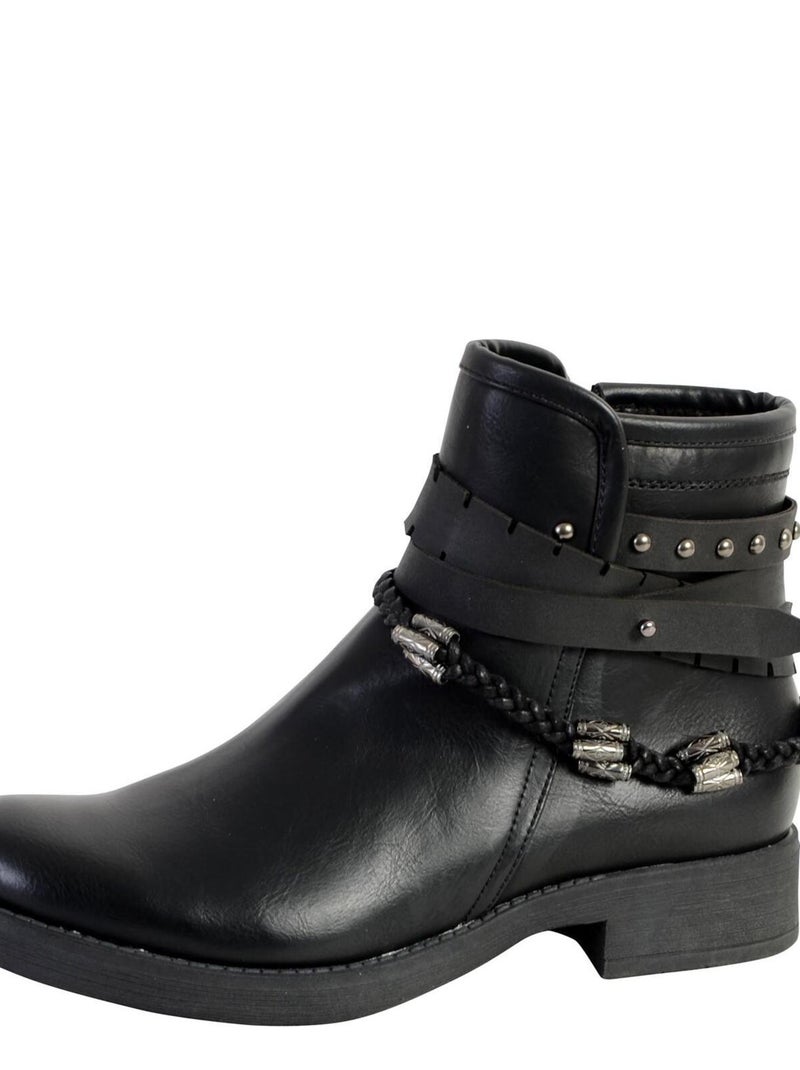 Boots Enza Nucci RW3419 Noir - Kiabi