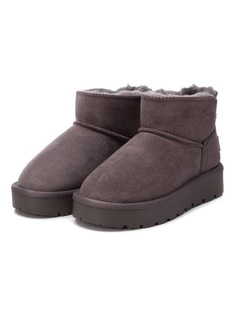 Boots  es Fille Femme Xti Fille Ankle Gris - Kiabi
