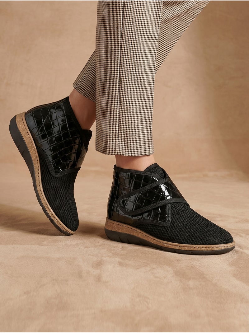 Boots extensibles femme - PEDICONFORT Noir Noir - Kiabi