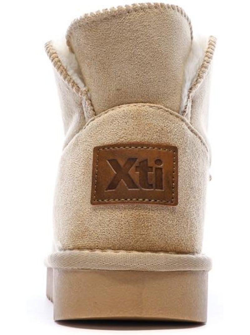 Boots Femme Beige - Kiabi