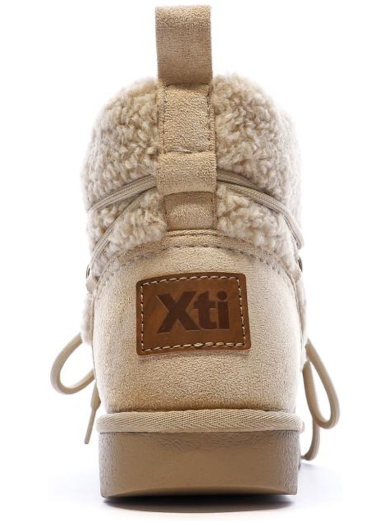 Boots Femme Beige - Kiabi