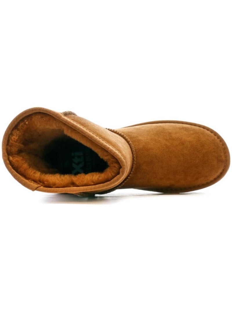 Boots femme Marron cappuccino - Kiabi