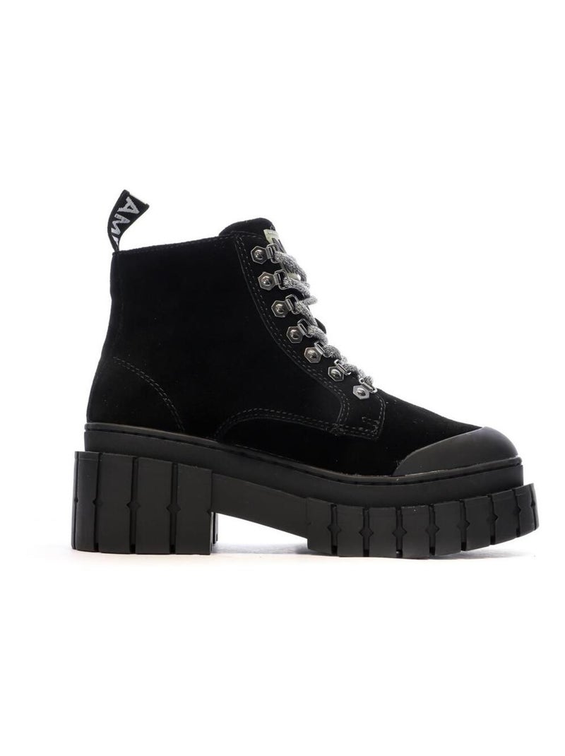Boots  Femme No Name  Kross Low KNXE Noir - Kiabi
