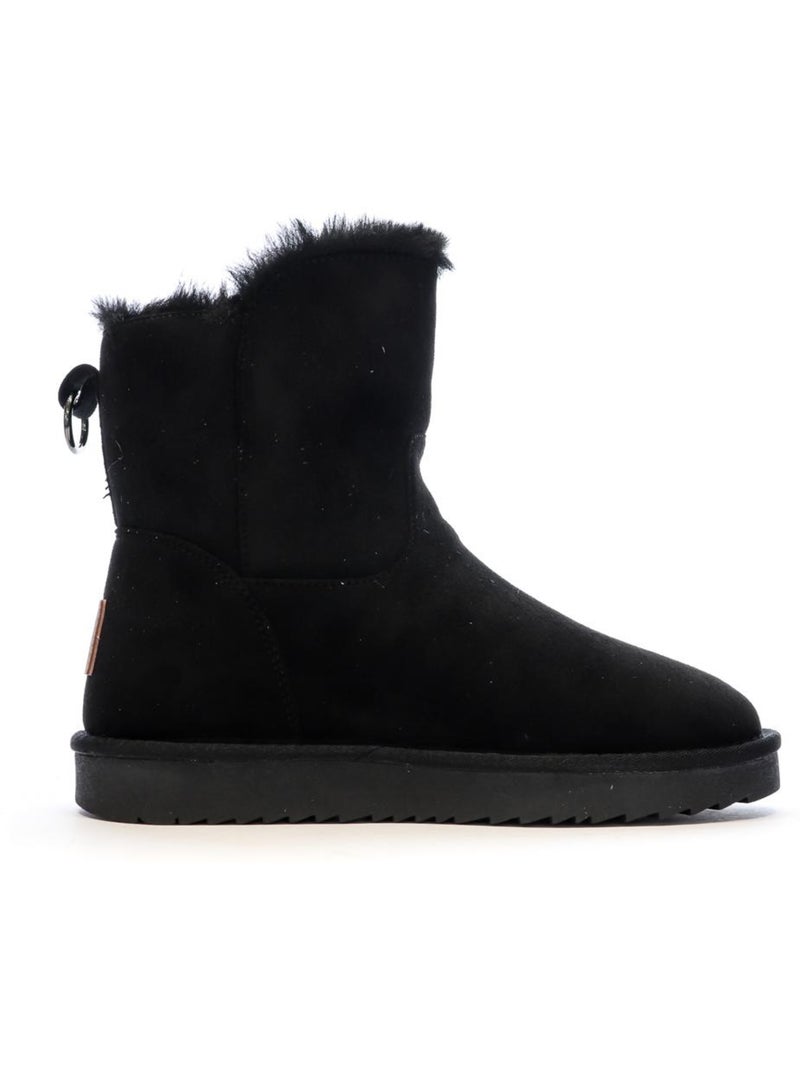 Boots Femme Noir - Kiabi