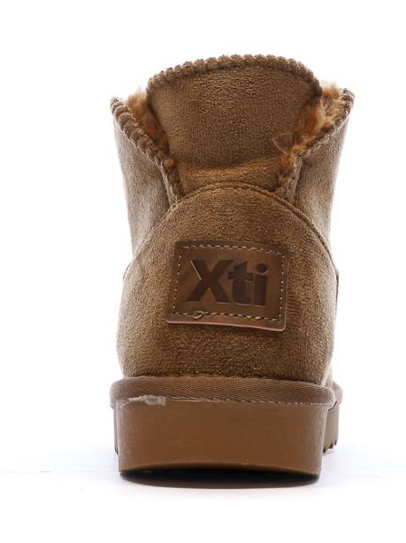 Boots Femme Xti Marron cappuccino - Kiabi