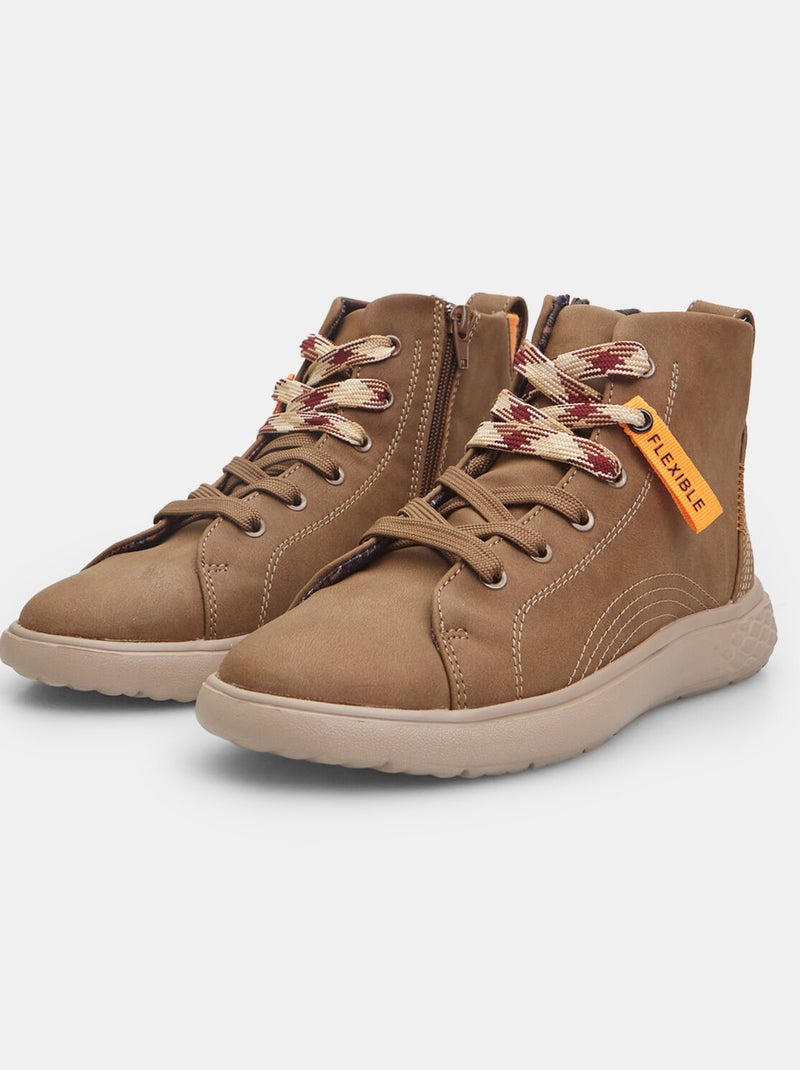 Boots Flexible BATA Marron - Kiabi