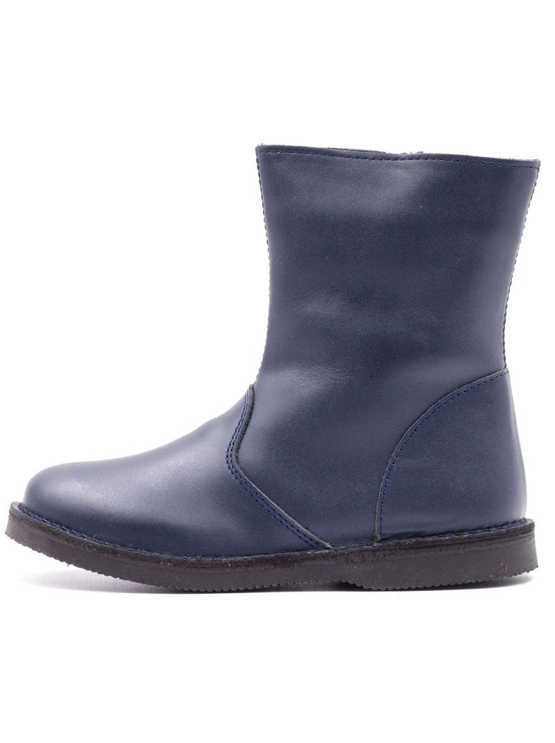 Boots Fourrées - Boni Clovis Bleu marine - Kiabi