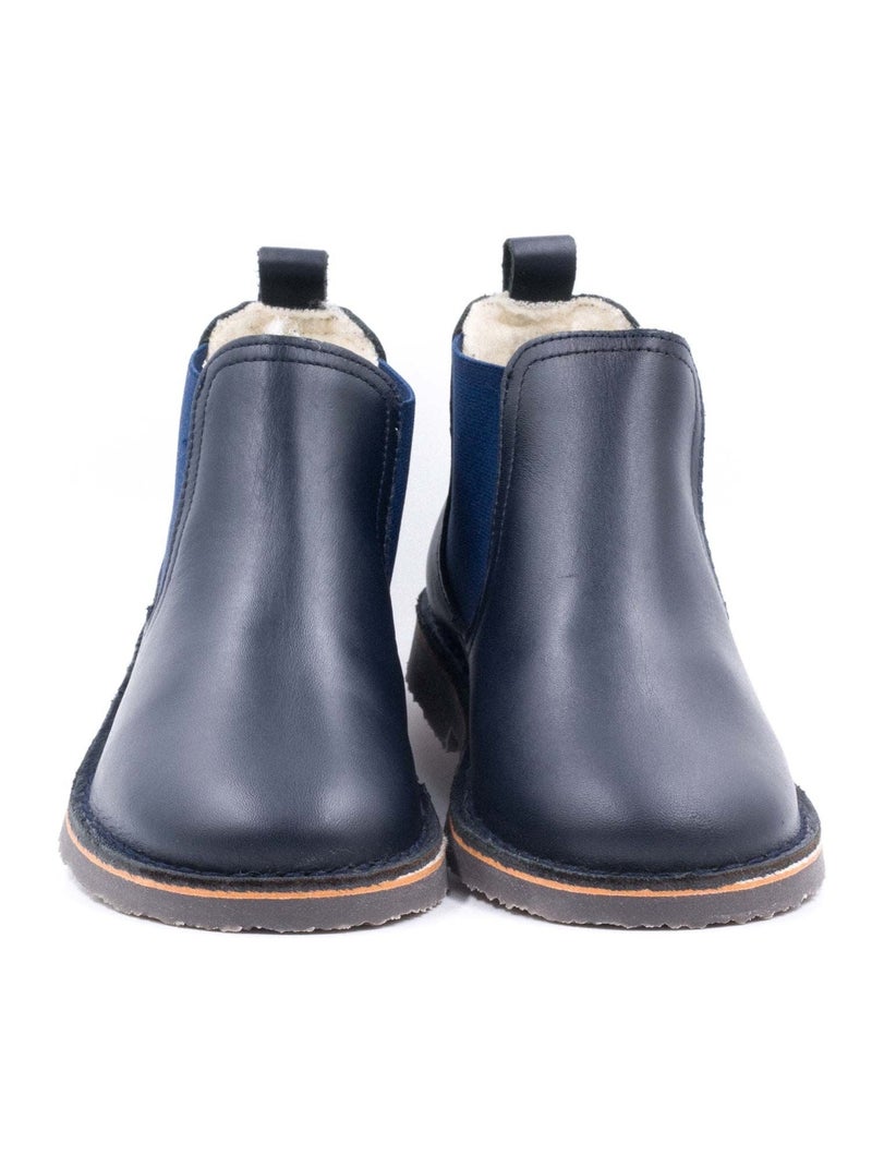 Boots Fourrées - Boni Sergueï Bleu marine - Kiabi