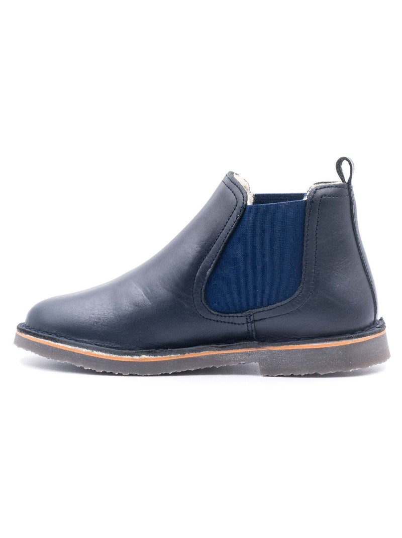 Boots Fourrées - Boni Sergueï Bleu marine - Kiabi