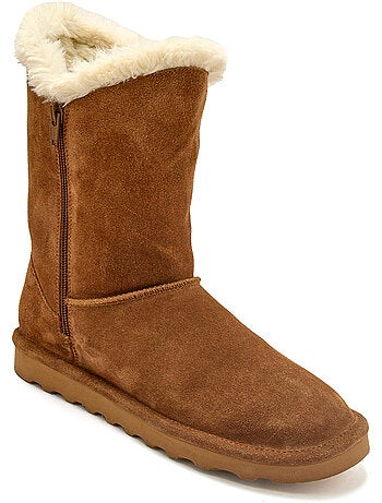Boots fourrées 2 zips - PEDICONFORT