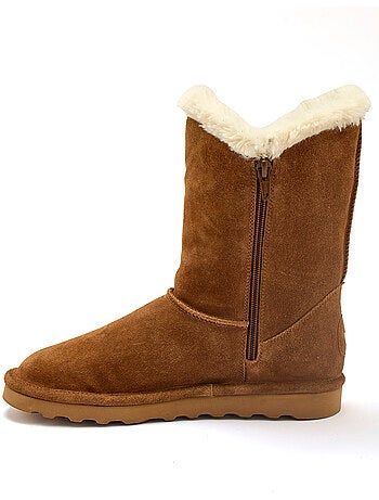 Boots fourrées 2 zips - PEDICONFORT