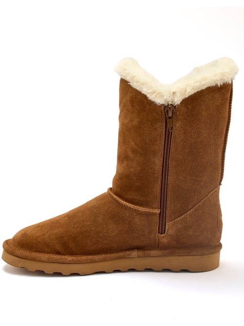 Boots fourrées 2 zips - PEDICONFORT - Kiabi