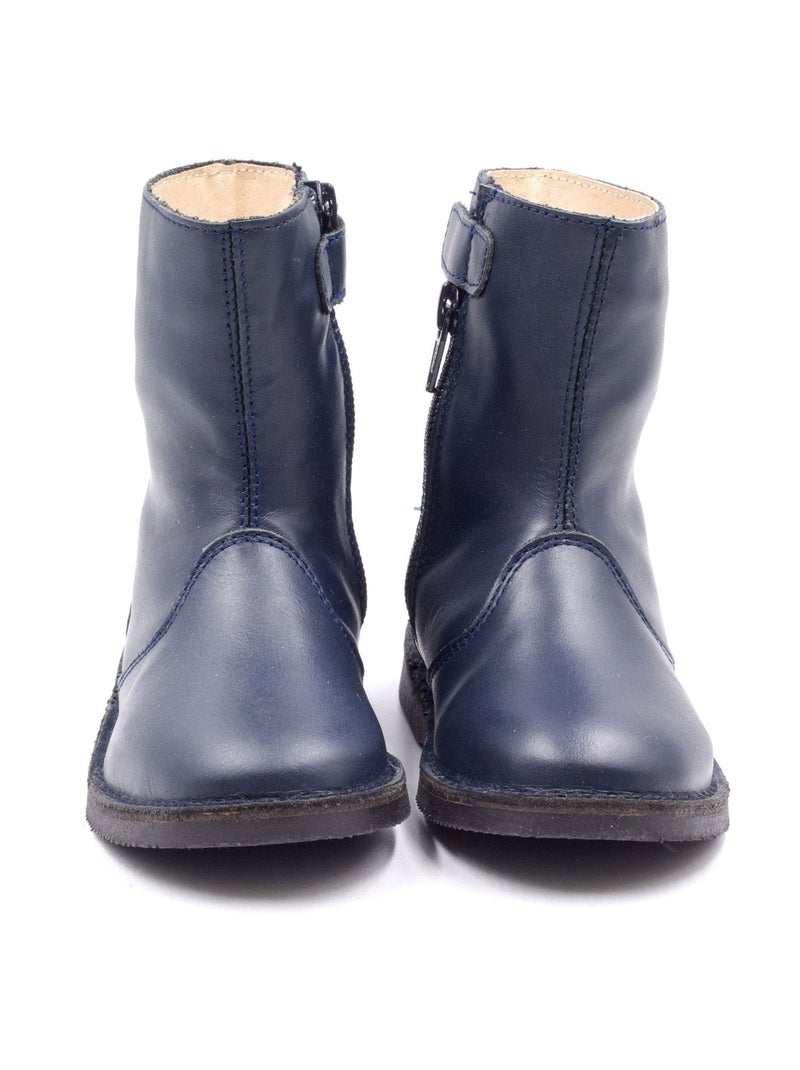 Boots Fourrées Bébé - Boni Mini Clovis Bleu marine - Kiabi