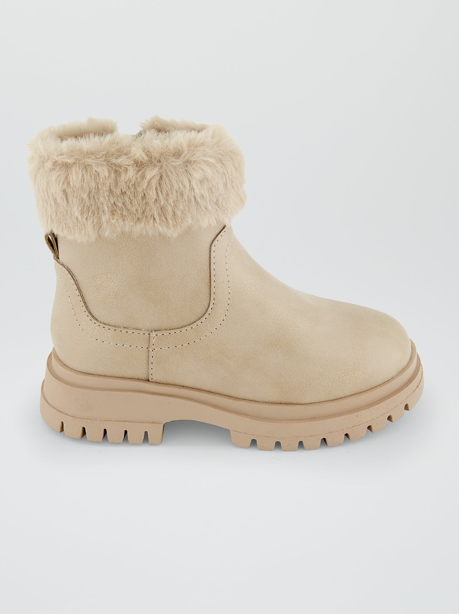 Free People Gonna Corta Alpha Utility Mini - Vita Alta Con Tasche - Beige (Taglia 32)