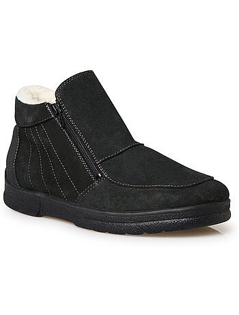 Boots fourrées double zip - PEDICONFORT