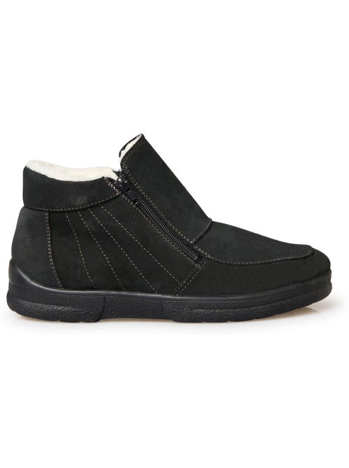 Boots fourrées double zip - PEDICONFORT - Kiabi