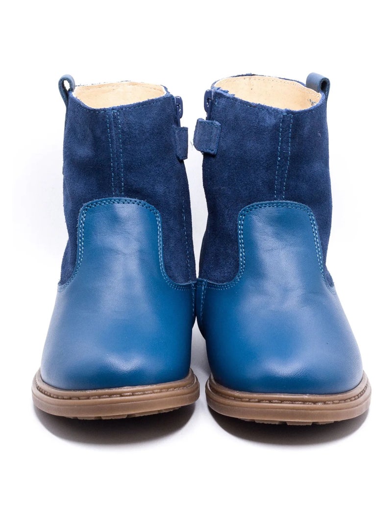 Boots Fourrées Fille - Boni Hudson Bleu - Kiabi