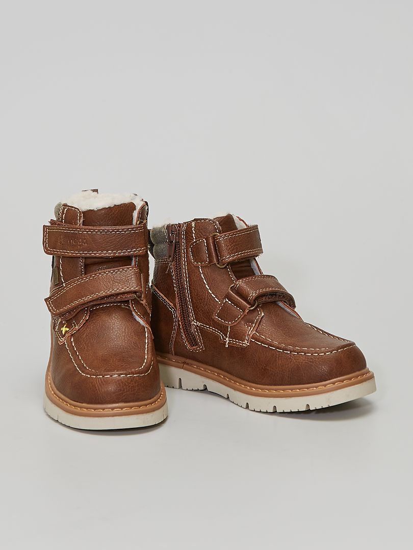 boots garçon fourrées
