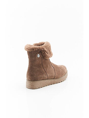 Boots fourrées thermolactyl - damart