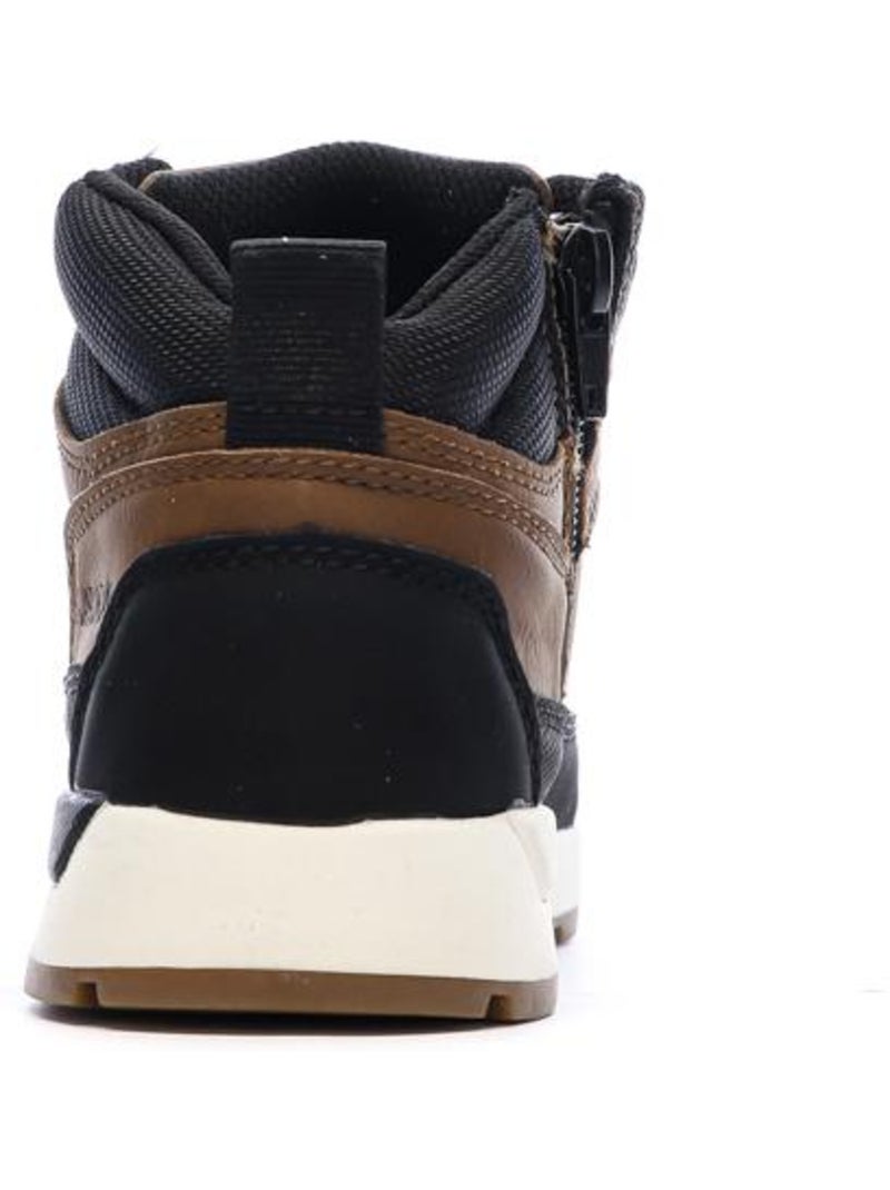 Boots garçon kaporal Marron cappuccino - Kiabi