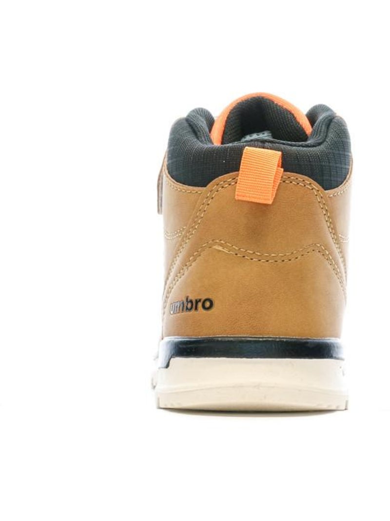 Boots Garçon Umbro Marron cappuccino - Kiabi