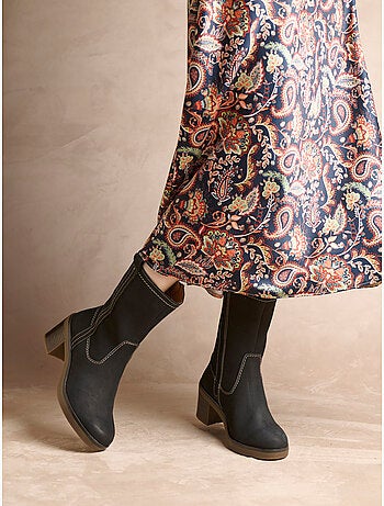 Boots hautes semelle amovible - PEDICONFORT