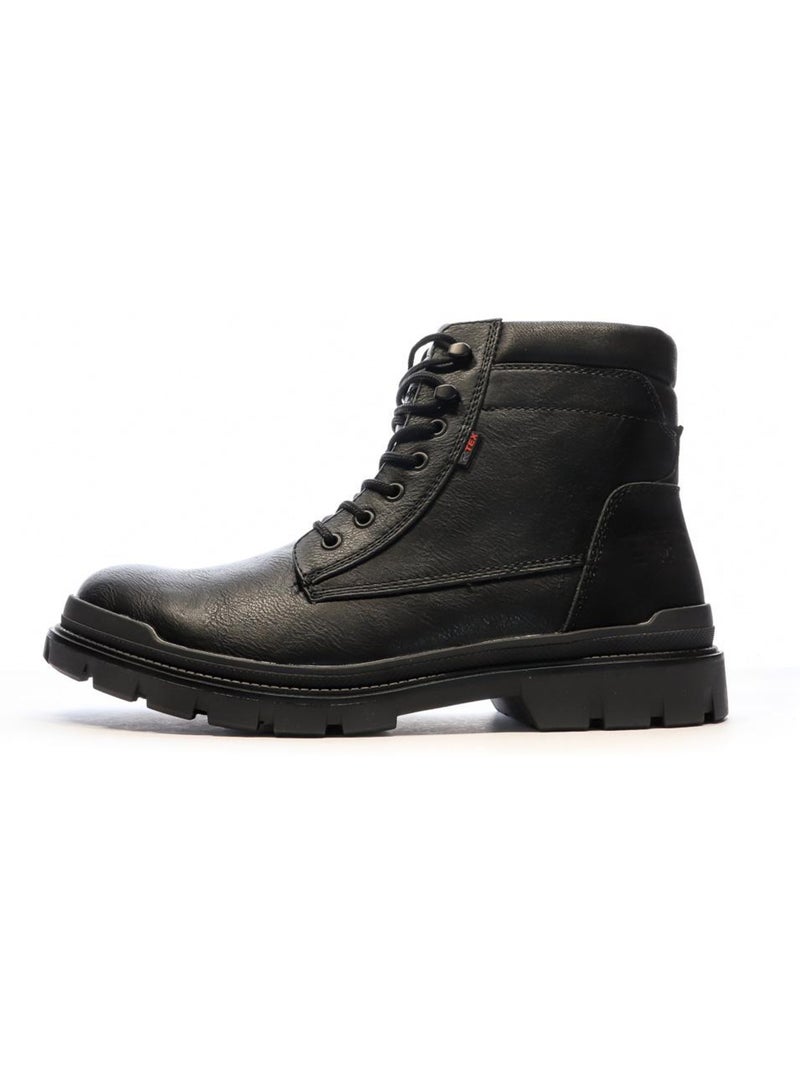 Boots homme relife Noir - Kiabi