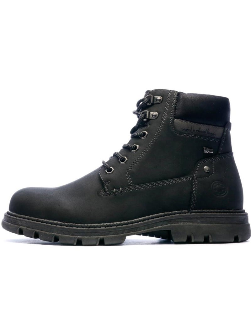 Boots homme relife Noir - Kiabi