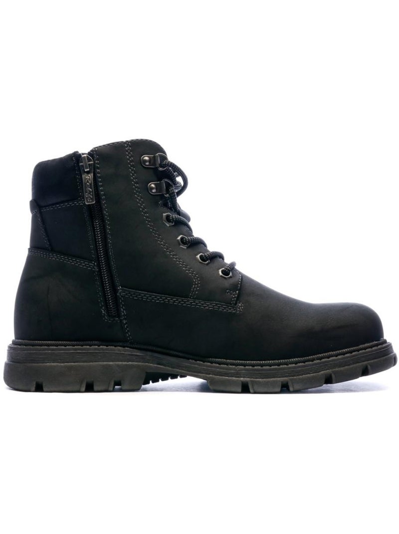 Boots homme relife Noir - Kiabi