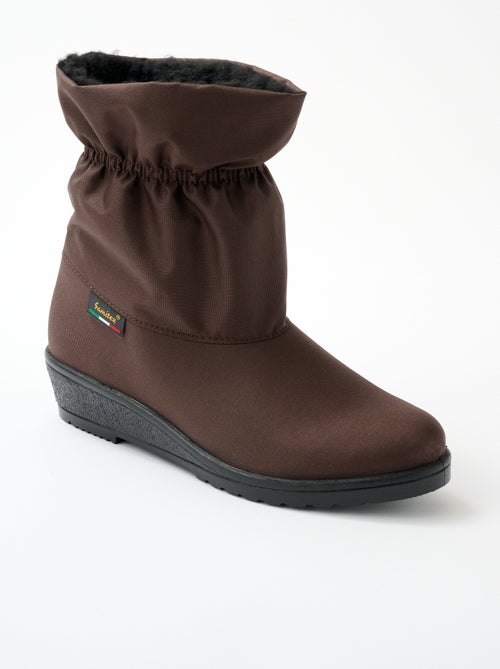 Boots imperméables grande largeur - Afibel - Kiabi