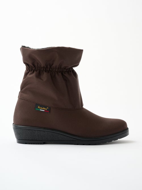 Boots imperméables grande largeur - Afibel - Kiabi