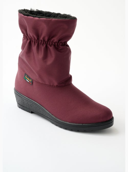 Boots imperméables grande largeur - Afibel - Kiabi