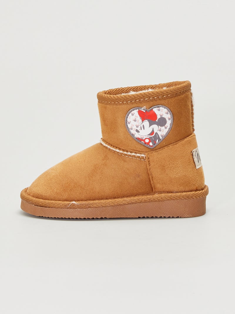 Boots 'Minnie Mouse' brun - Kiabi