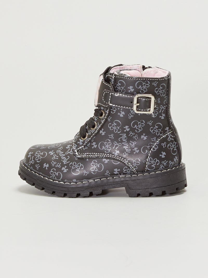 Boots 'Minnie Mouse' de 'Disney' noir - Kiabi
