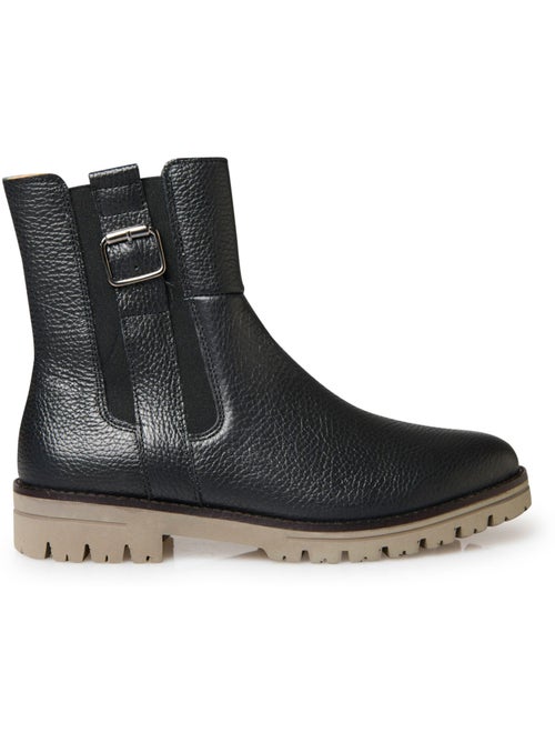 Boots molletonnées zip et élastique - PEDICONFORT - Kiabi