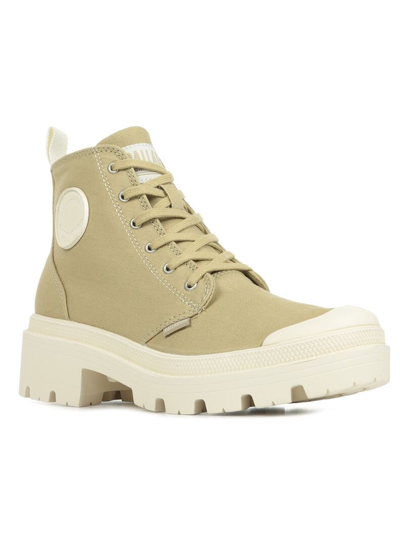 Boots Pallabase Twill Beige - Kiabi