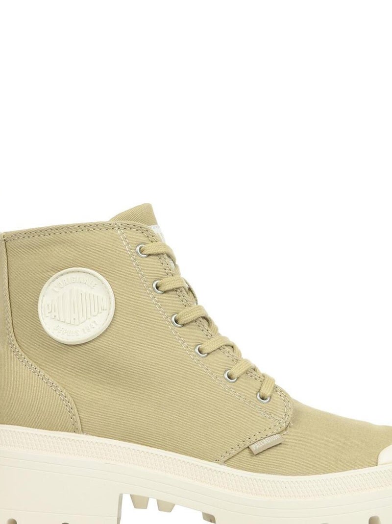 Boots Pallabase Twill Beige - Kiabi