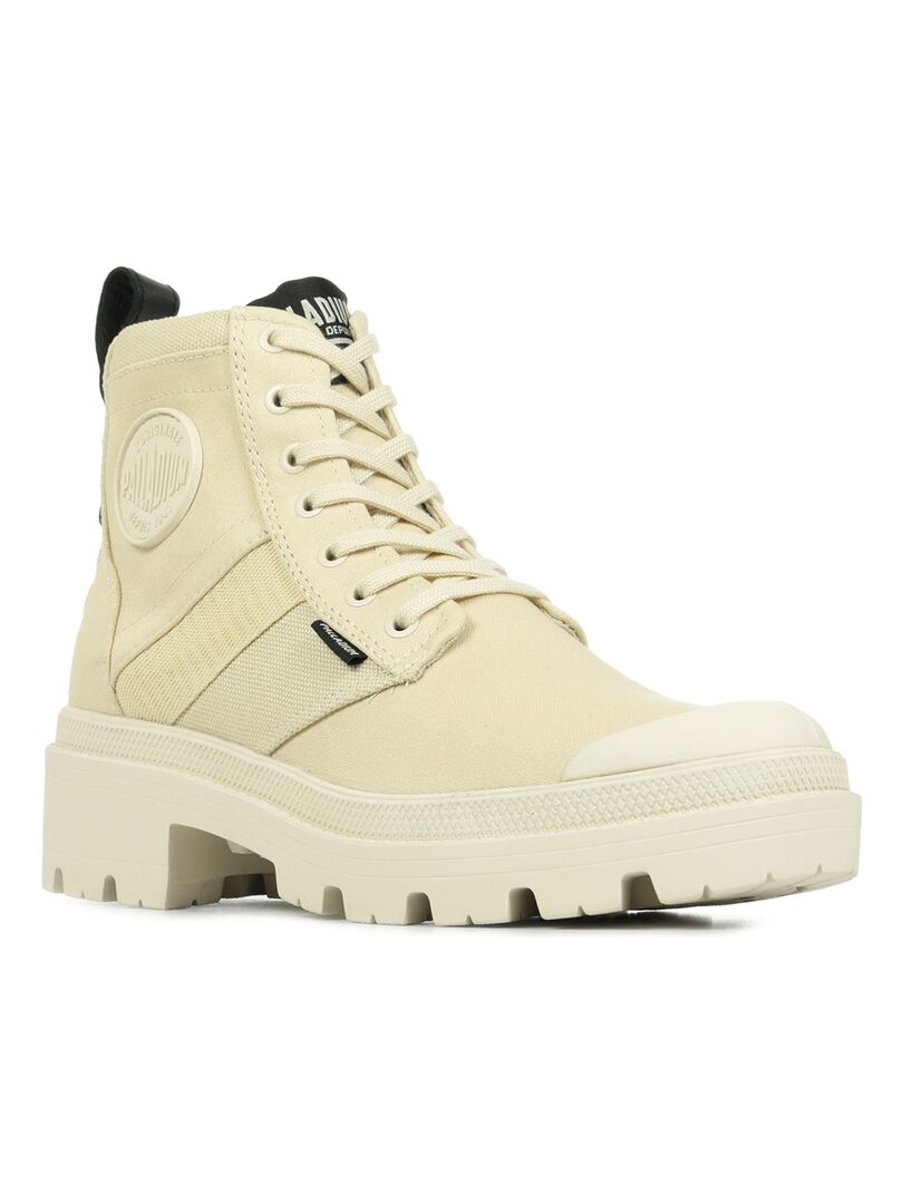 Boots Palladium Pallabase HI Army Beige - Kiabi